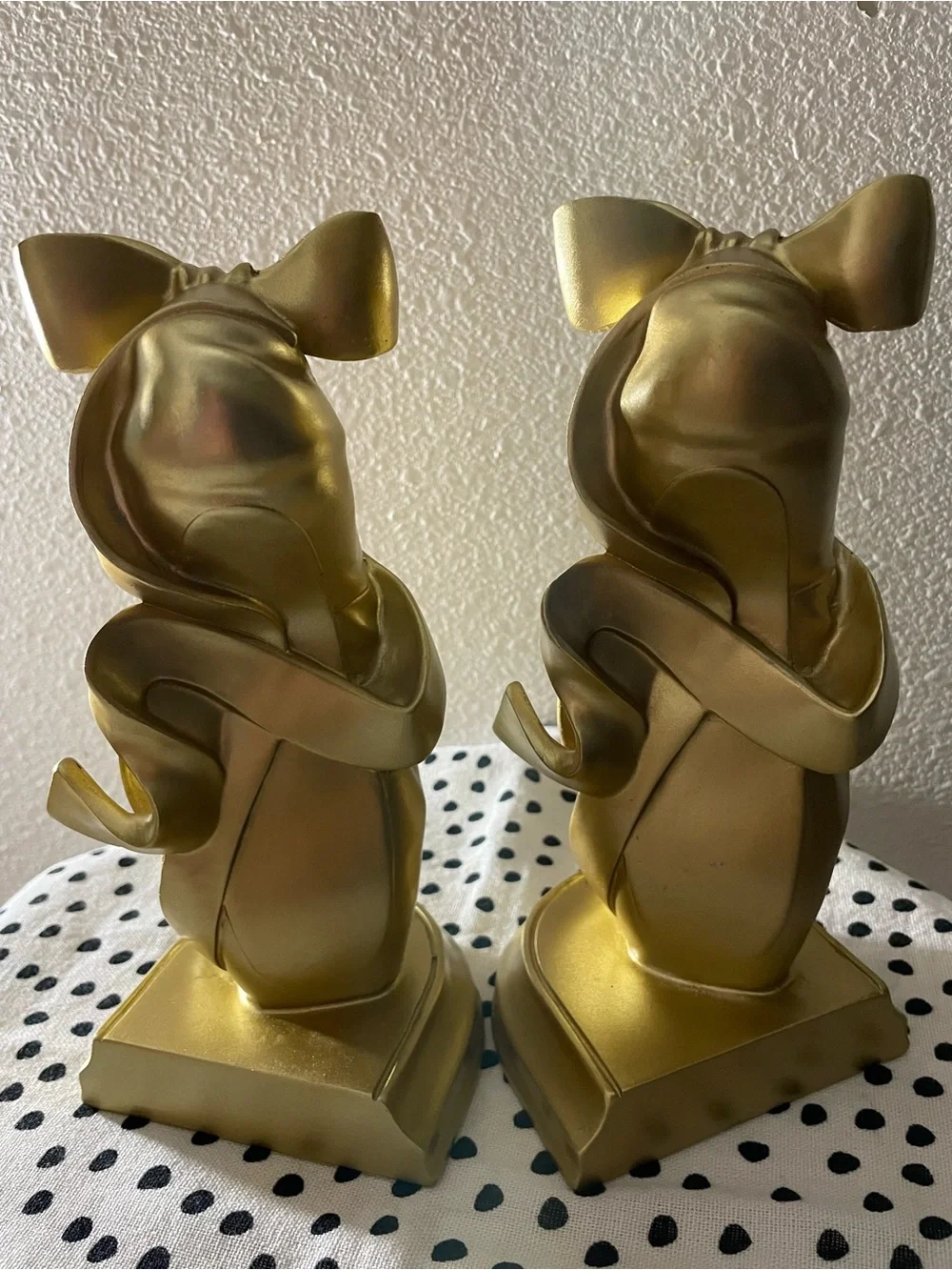 Gold Ballet Shoe Decorative Bookends - Home Accents Decor